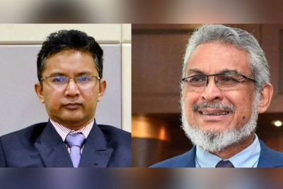 Gambar dari kiri: Kamarul Zaman, Khalid