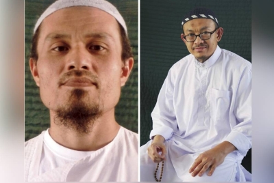 Mohammed Nazir Lep (kiri) dan Mohammed Farik Amin ditahan di Teluk Guantanamo sejak 2006. - Agensi