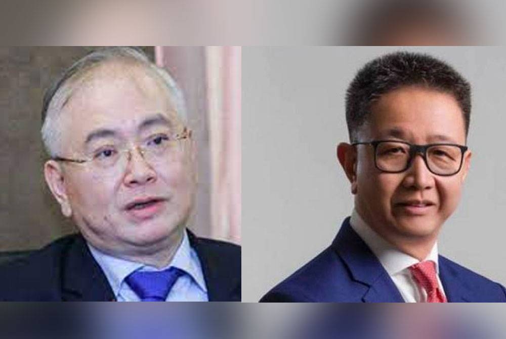 Wee Ka Siong (kiri), Teng Chang Khim