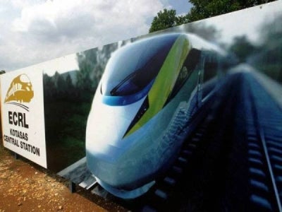 Projek ECRL di Terengganu telah mencapai tahap kemajuan 55.21 peratus.