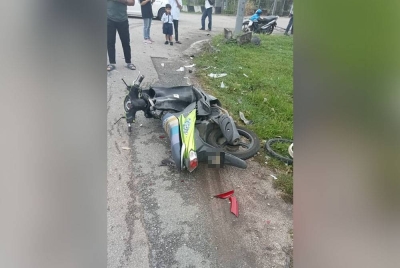 Kemalangan pada jam 3.34 petang itu mengorbankan Nijha Ilhany, 21, yang merupakan pelajar kolej kejururawatan.