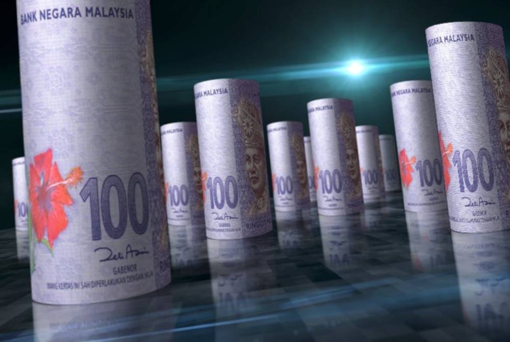 Ringgit diniagakan mengukuh pada akhir sesi urus niaga Selasa berikutan penyusutan dolar AS. - Gambar hiasan - Foto 123RF