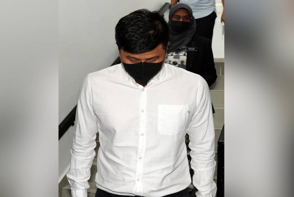 Tan Min Chun ketika di Mahkamah Majistret Batu Pahat pada Khamis. - Foto Bernama