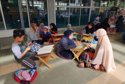 Kelas Rumah Ngaji Masjid Al-Azim Taman Semarak kini mula mendapat sambutan.