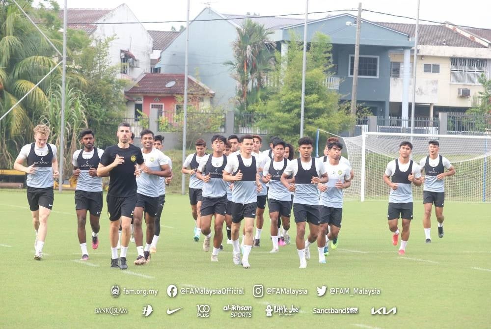 Harimau Muda B-23 tetap menyasarkan final pada Sukan SEA Kemboja 2023. - Foto Facebook FAM