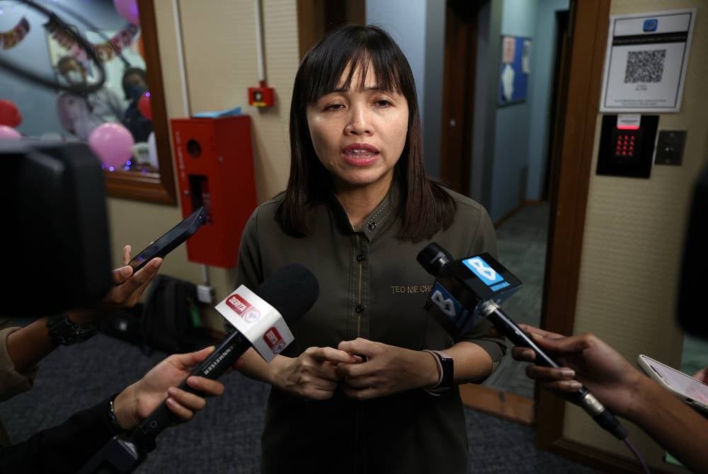 Nie Ching. - Foto Bernama.