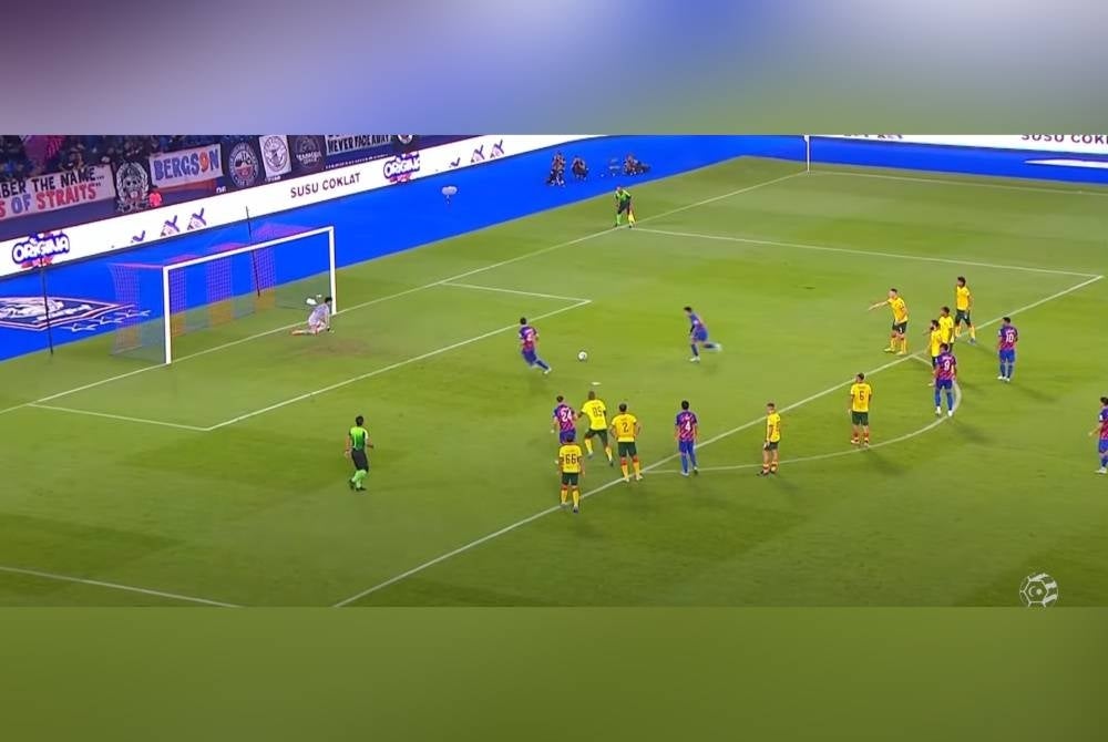 Insiden gol Arif Aiman yang dibatalkan oleh pengadil.