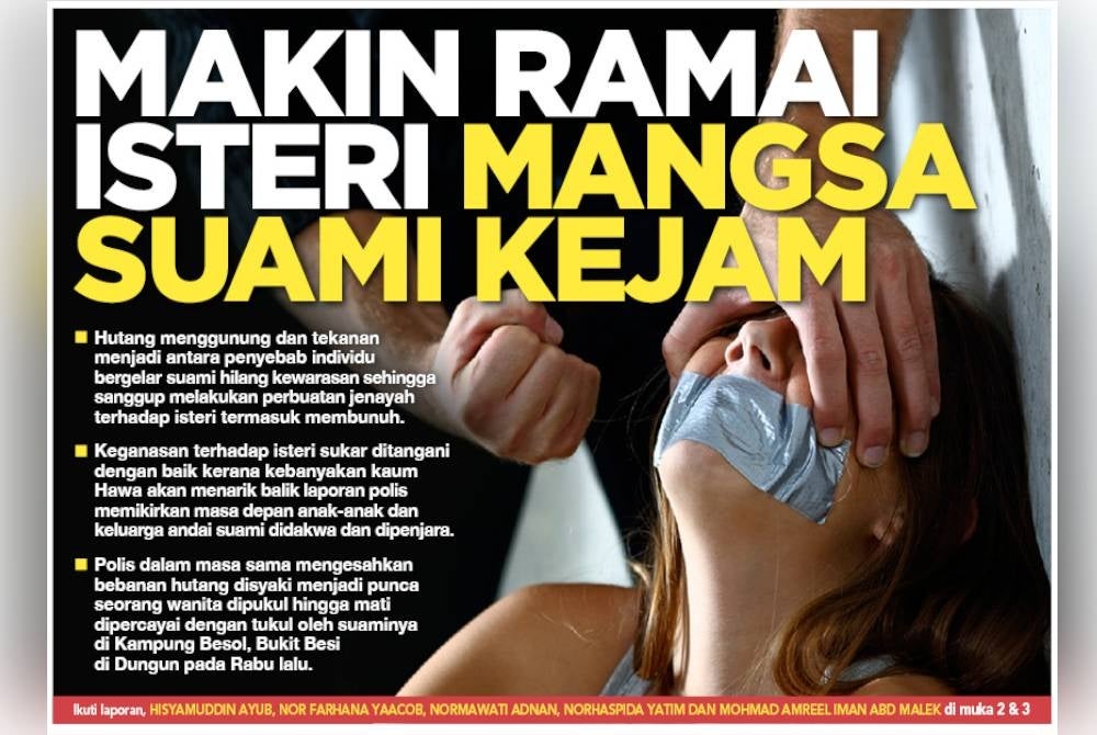 Laporan muka depan akhbar Sinar Harian pada Selasa.