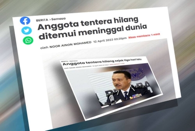 Laporan Sinar Harian.