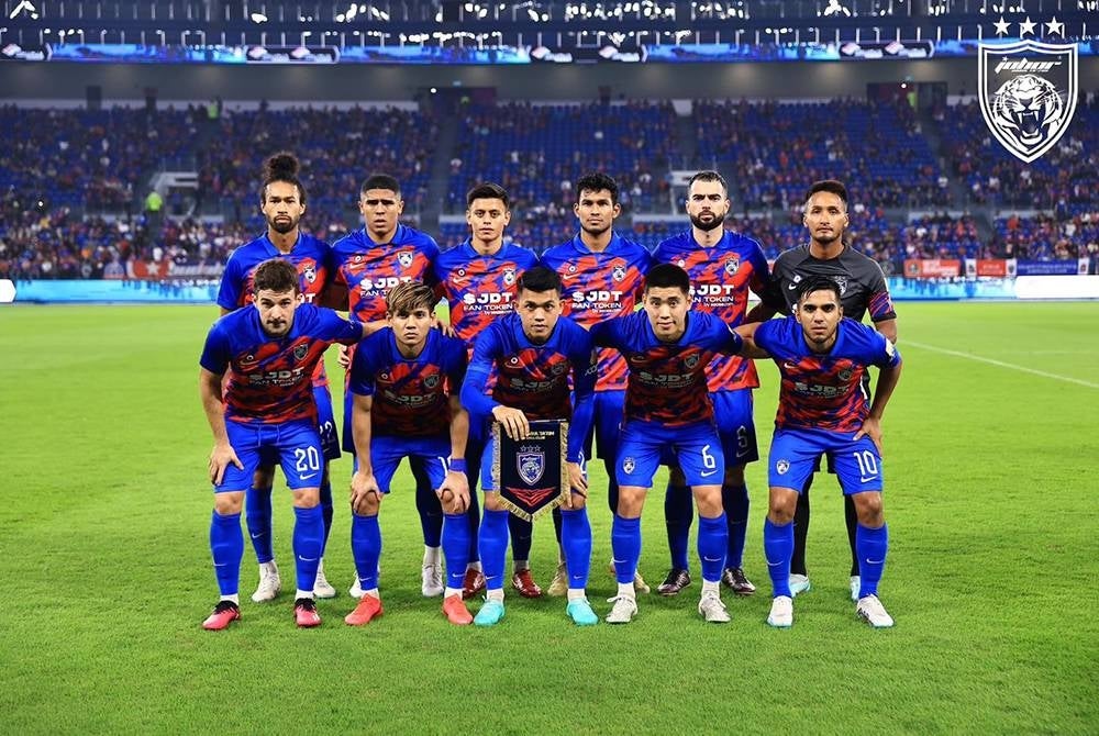 Kesebelasan utama JDT pada perlawanan berkenaan.