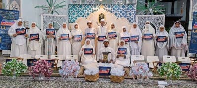  Seramai 450 kariah menyertai World #QuranHour & Majlis Khatam Al-Quran di Masjid Muadz Bin Jabal, Setiawangsa, pada 13 April 2023.