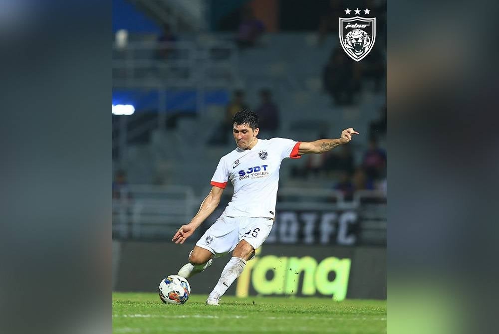 Forestieri meledak jaringan tunggal perlawanan. - Foto FB Johor Southern Tigers