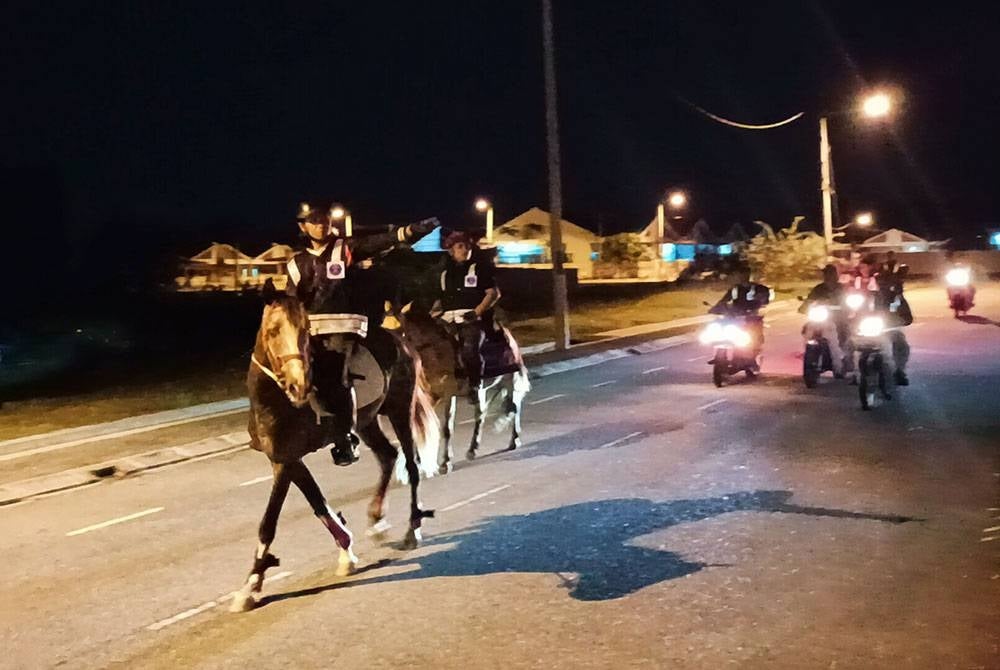 Rondaan berkuda di kawasan perumahan disifatkan lebih praktikal dalam usaha pencegahan jenayah.