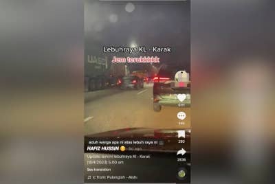 Kerja-kerja penyelenggaraan Lebuhraya Kuala Lumpur-Karak arah Timur tiga hari sebelum Syawal menyebabkan kesesakan teruk hingga mengundang kecaman nitizen.