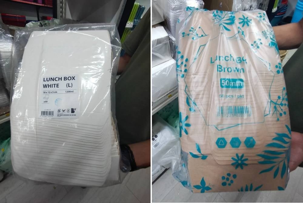 Bekas makanan boleh dikitar semula dijual pada harga bermula RM12.50 sehingga RM22.90.