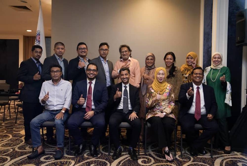 Sebahagian daripada ahli jawatankuasa DPMM Kuala Lumpur bagi penggal 2023-2026.