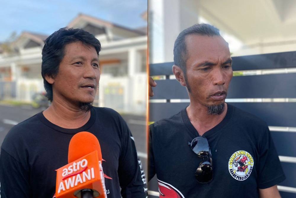 Mohd Ridzal Abdul Raho (kiri) dan Romi Bahrin. - Foto Astro Awani