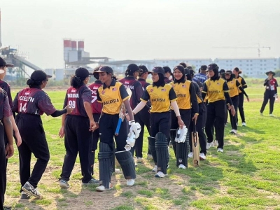 Pemain kriket Malaysia yang menggalas cabaran di Sukan SEA Kemboja 2023. - Foto MSN