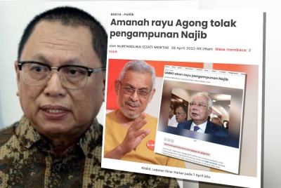 Puad Zarkashi. Laporan Sinar Harian