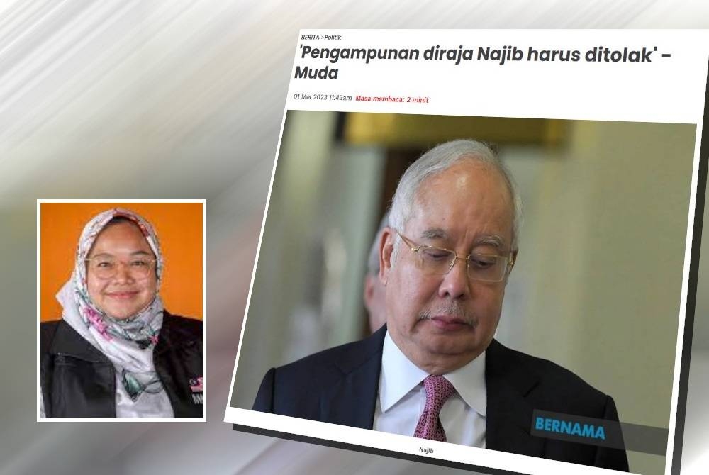 Amira Aisya menjelaskan Muda menolak pengampunan Najib bukan sebab parti itu membenci UMNO, sebaliknya hanya mahu politik 'dibersihkan'.