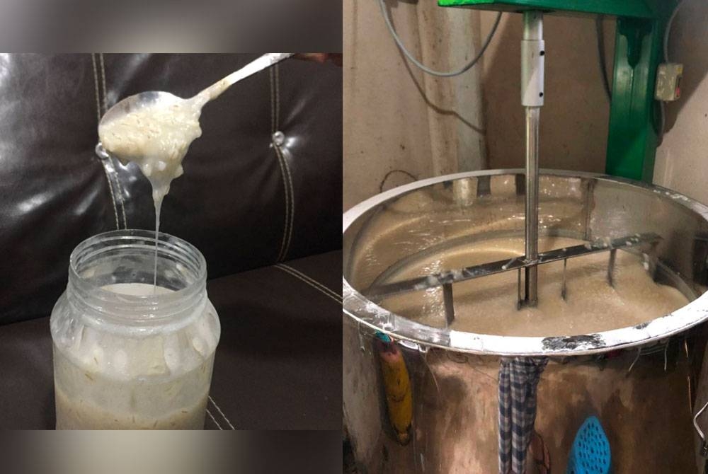 Kordial barli yang baik bukan setakat sedap diminum tetapi berkhasiat. Barli yang dikacau dan dimasak dalam mesin khas selama sembilan jam. 