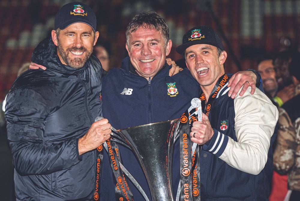 Reynolds, Parkinson dan McElhenney.