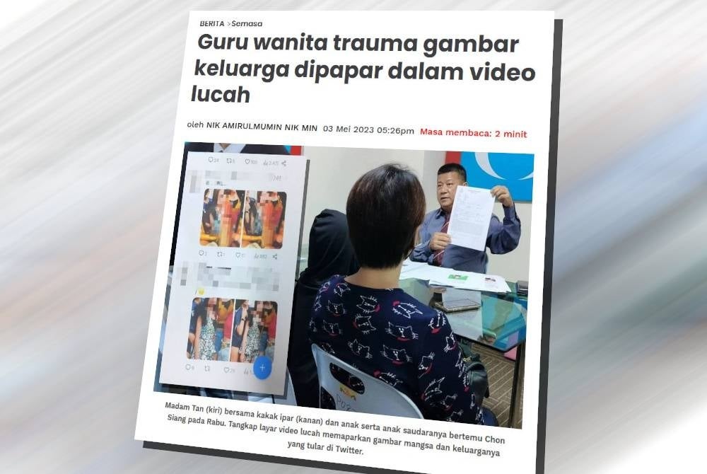 Laporan Sinar Harian.