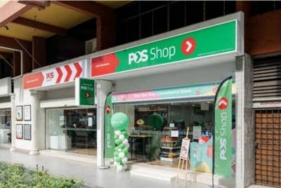 Pos Shop di Pejabat Pos Medan Tuanku, Jalan Tuanku Abdul Rahman, Kuala Lumpur.