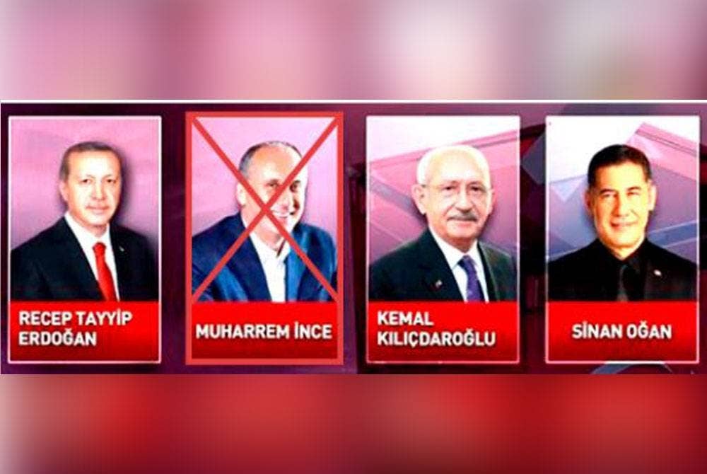 Hanya tinggal tiga calon presiden yang akan berentap pada pemilihan Ahad ini. - Foto Agensi