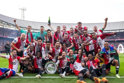 Feyenoord juara Eredivisie Belanda selepas menang 3-0 ke atas Go Ahead Eagles di Stadium De Kuip.