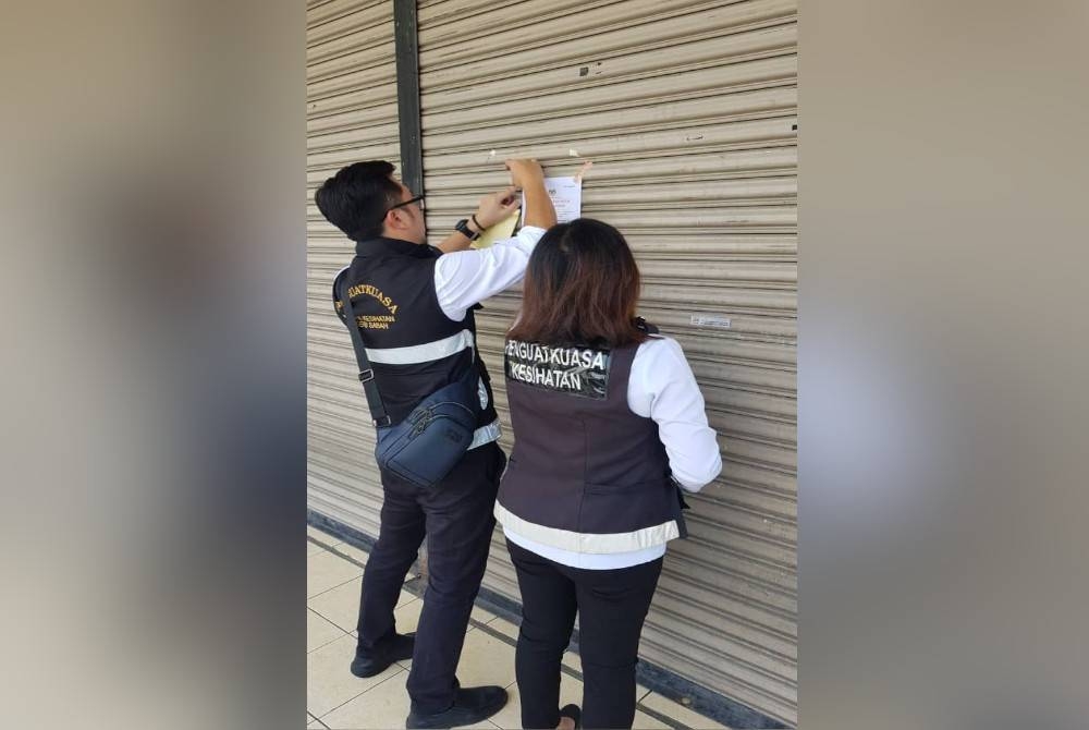 Penutupan premis dilakukan serta merta selepas restoran didapati melakukan pelbagai kesalahan dalam operasi bersepadu di sekitar PCC Kota Kinabalu.