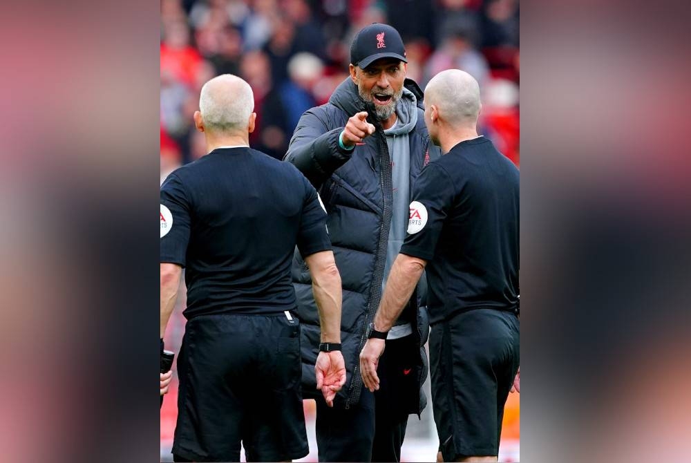 Klopp bertikam lidah dengan Tierney selepas perlawanan EPL Liverpool menentang Tottenham.