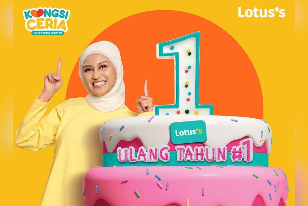 Program Belanja dan Menang (13 Mei, 14 Mei, 20 Mei, 21 Mei). Pelanggan yang berbelanja sekurang-kurangnya RM80 dalam satu pembayaran akan berpeluang memenangi baucar Lotus’s RM100 di semua 65 stor Lotus’s pada tarikh yang terpilih. Dua pemenang setiap stor akan dipilih semasa waktu bonus (11 pagi, 2 petang, 5 petang).
