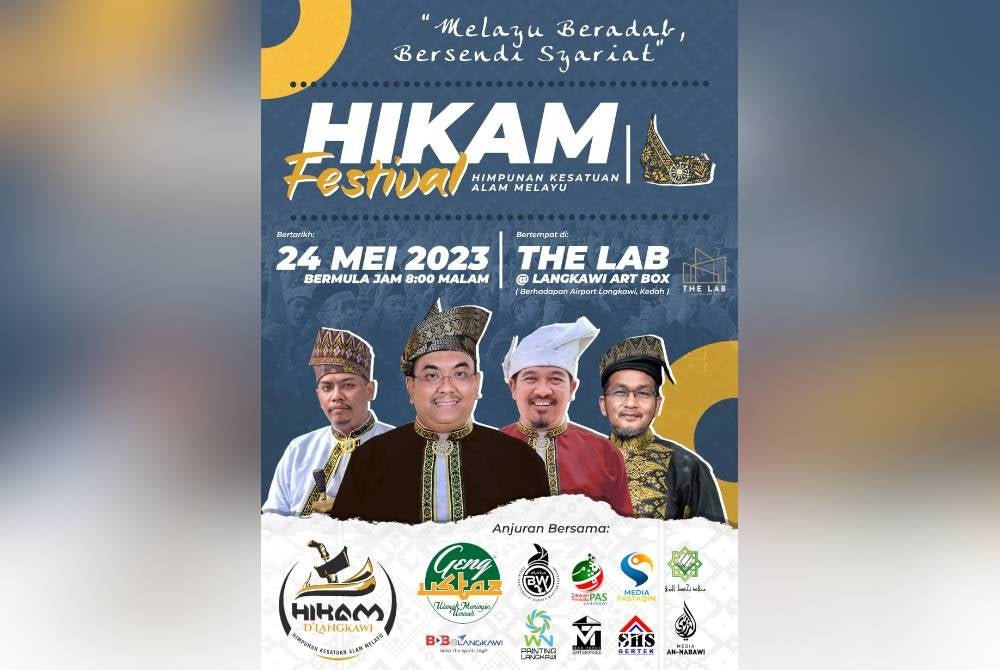 Hikam d'Langkawi diadakan di pada 24 Mei ini.
