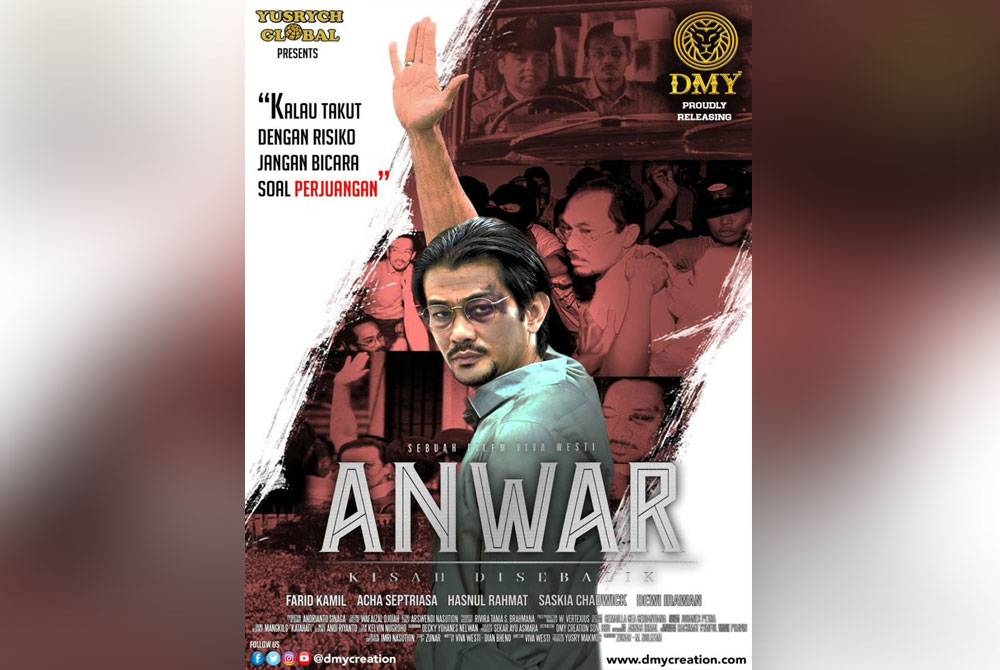 Farid Kamil yang memegang watak sebagai Anwar, manakala aktres terkenal Indonesia, Acha Septriasa membawa watak Datuk Seri Dr Wan Azizah Wan Ismail selaku teraju utama.