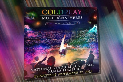 Konsert siri jelajah Coldplay bakal berlangsung pada November ini. 