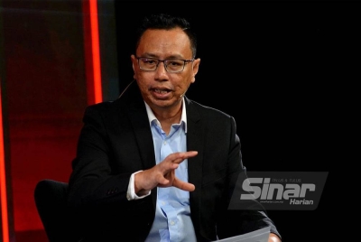 Iswardy ketika program Wacana bertajuk Selepas Kerajaan Perpaduan, ke mana Undi Melayu yang disiarkan secara langsung di Facebook Sinar Harian pada Selasa. - Foto Sinar Harian / Asril Aswandi Shukor.