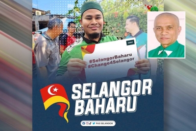 PN memperkenalkan pra slogan 'Selangor Baharu' sebagai tawaran kepada rakyat bagi menghadapi PRN. - Gambar kecil: Roslan Shahir
