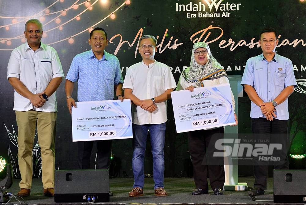 IWK turut menghargai badan bukan kerajaan (NGO) pada Majlis Perasmian IWK Eco Park @ Pantai Dalam.