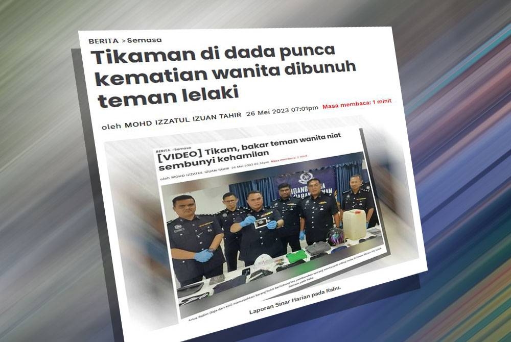 Laporan Sinar Harian.
