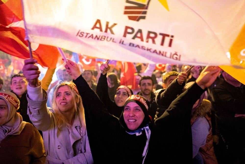 Kejayaan Erdogan mendapat liputan meluas media Amerika. - Foto AFP