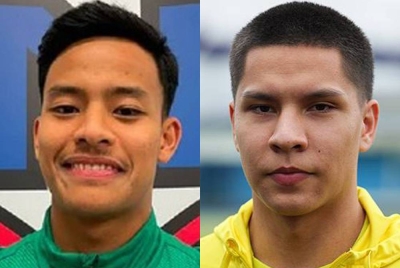 Gambar dari kiri: Luqman, Nooa - Foto Agensi