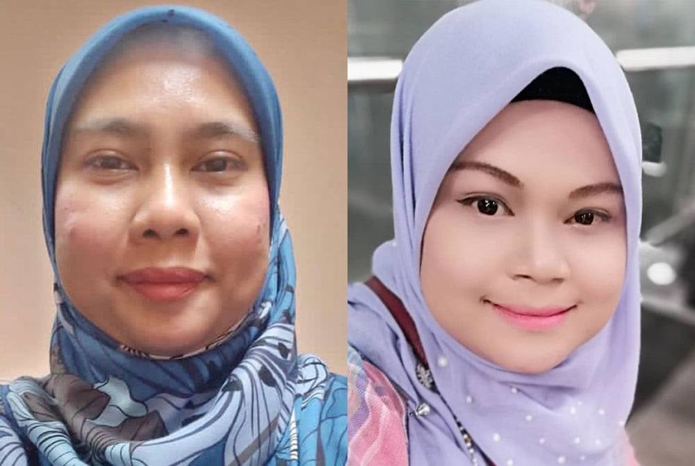 Dari kiri: Faridah, Noor Farra