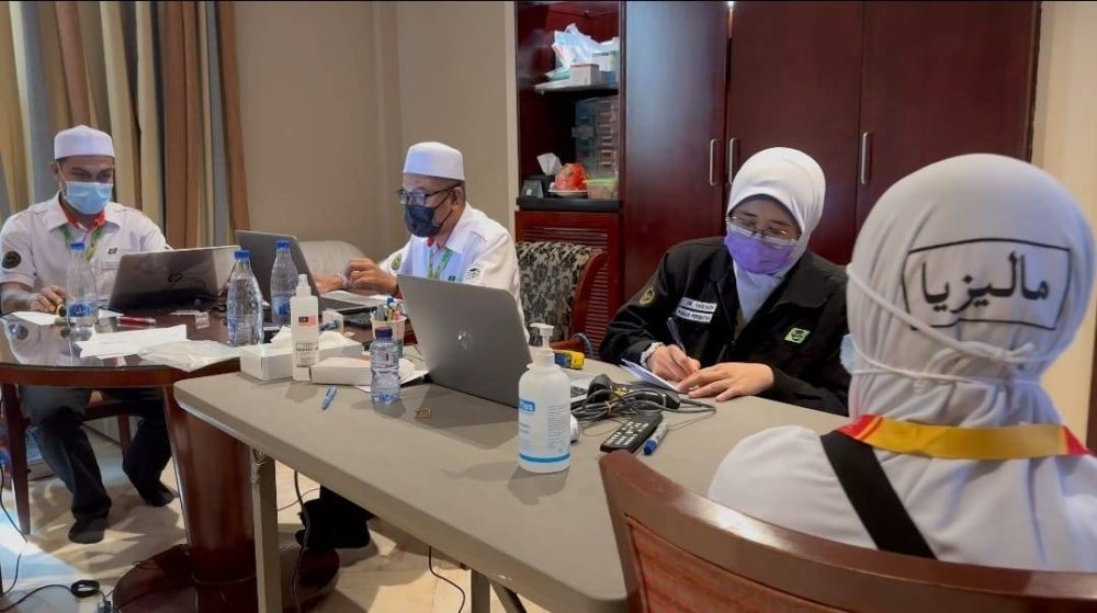 Zon klinik yang ditempatkan di hotel berhampiran Masjid Nabawi.