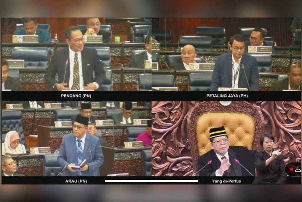Pembangkang cuba halang Guan Eng tanya isu Pulau Pinang milik Kedah.