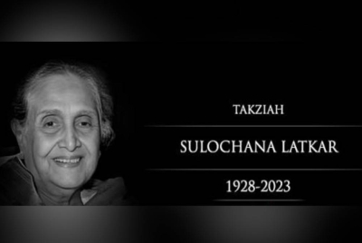 Sulochana Latkar, meninggal dunia pada Ahad.