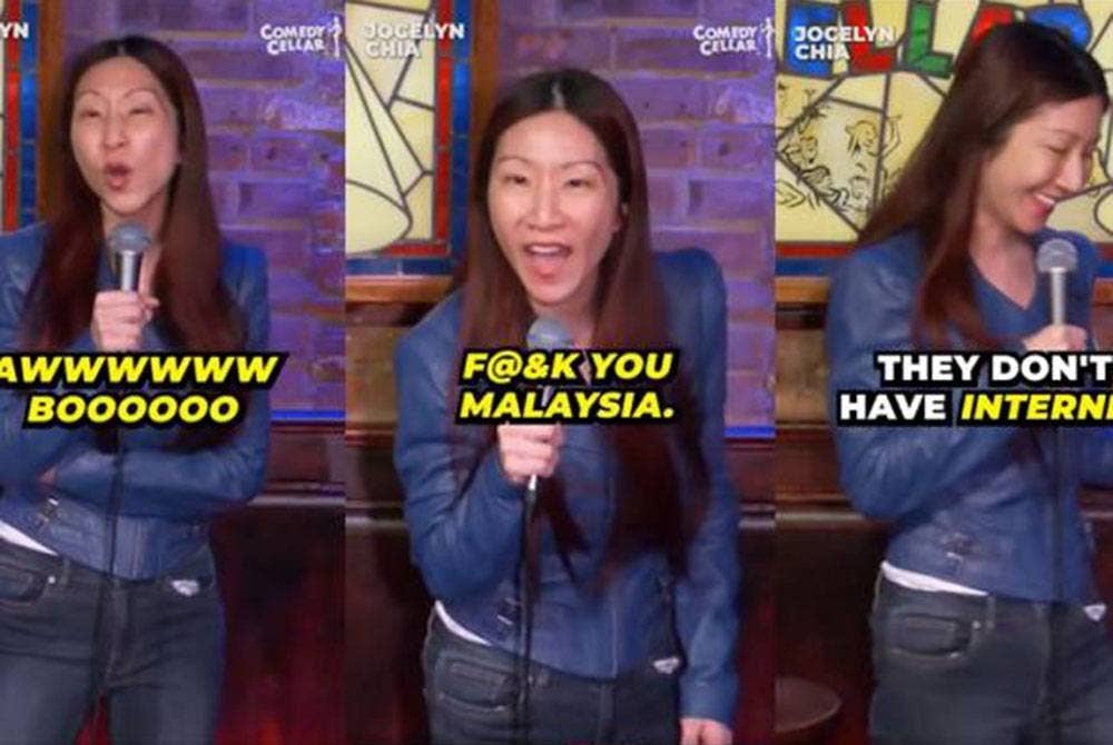 Anthony menganggap tindakan Jocelyn menggunakan tragedi kehilangan pesawat MH370 sebagai satu bahan jenaka adalah sesuatu yang tidak berperikemanusiaan. - Foto media sosial