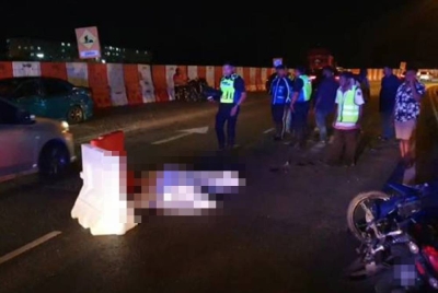 Kejadian berlaku kira kira jam 9 malam ketika mangsa, yang menunggang motosikal, dalam perjalanan ke lokasi tempat niaganya. - Foto Awani