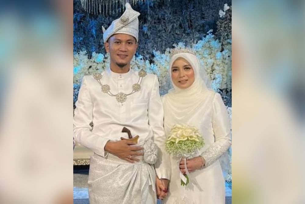 Perkahwinan yang berlangsung di Shah Alam pada bulan Mei lalu.