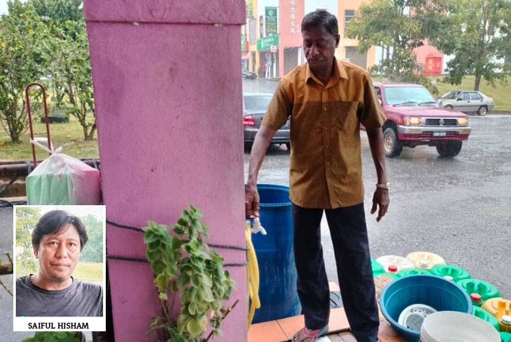 G Subramaniam mendakwa masalah tekanan air rendah sudah berlaku sejak 15 tahun lalu.